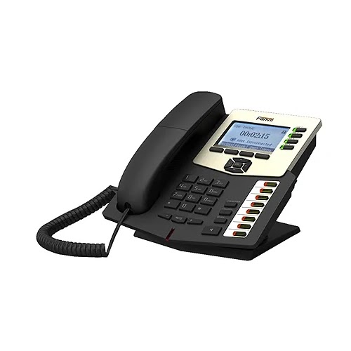 Fanvil C62 - Téléphone IP a 6 lignes SIP le téléphone IP Fanvil C62 est un téléphone IP avancé. Il est équipé du dernier chipset vocal haute définition de Broadcom, d'un combiné de haute qualité et d'un haut-parleur qui offre une qualité vocale claire et cohérente avec des détails riches avec un meilleur prix au Maroc