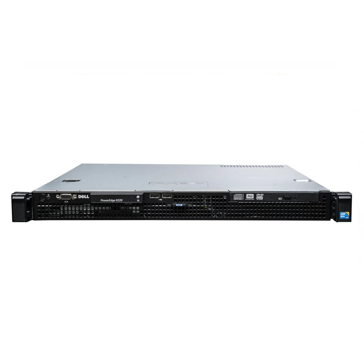 dell-poweredge-r220-1u-2x-2-5-sff Le Dell PowerEdge R220 est un excellent premier serveur rack pour le secteur des PME ou comme serveur d’applications spécialisé pour les entreprises. Ce cheval de bataille Intel Xeon à socket unique à demi-profondeur dispose de toutes les fonctionnalités serveur de pointe attendues de Dell, mais dans un boîtier miniature et avec une faible consommation d’énergie.