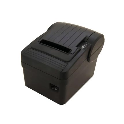 Imprimante thermique Ab-t88 imprimante thermique 80 mm, vitesse d'impression de 200 mm/s, chargement papier facile, massicot automatique, connectivité RS232, IEEE1284, USB ou Ethernet (au choix), impression en blanc ou noir. Conditionnement : boîte neutre, 6 boîtes par carton ; 17 kg, 67 cm x 34 cm x 53 cm