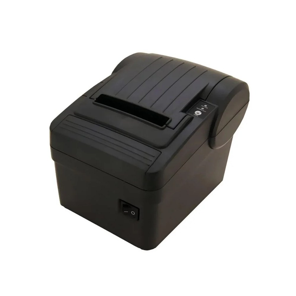 Imprimante thermique Ab-t88-Lepc.ma Imprimante thermique Ab-t88 imprimante thermique 80 mm, vitesse d'impression de 200 mm/s, chargement papier facile, massicot automatique, connectivité RS232, IEEE1284, USB ou Ethernet (au choix), impression en blanc ou noir. Conditionnement : boîte neutre, 6 boîtes par carton ; 17 kg, 67 cm x 34 cm x 53 cm
