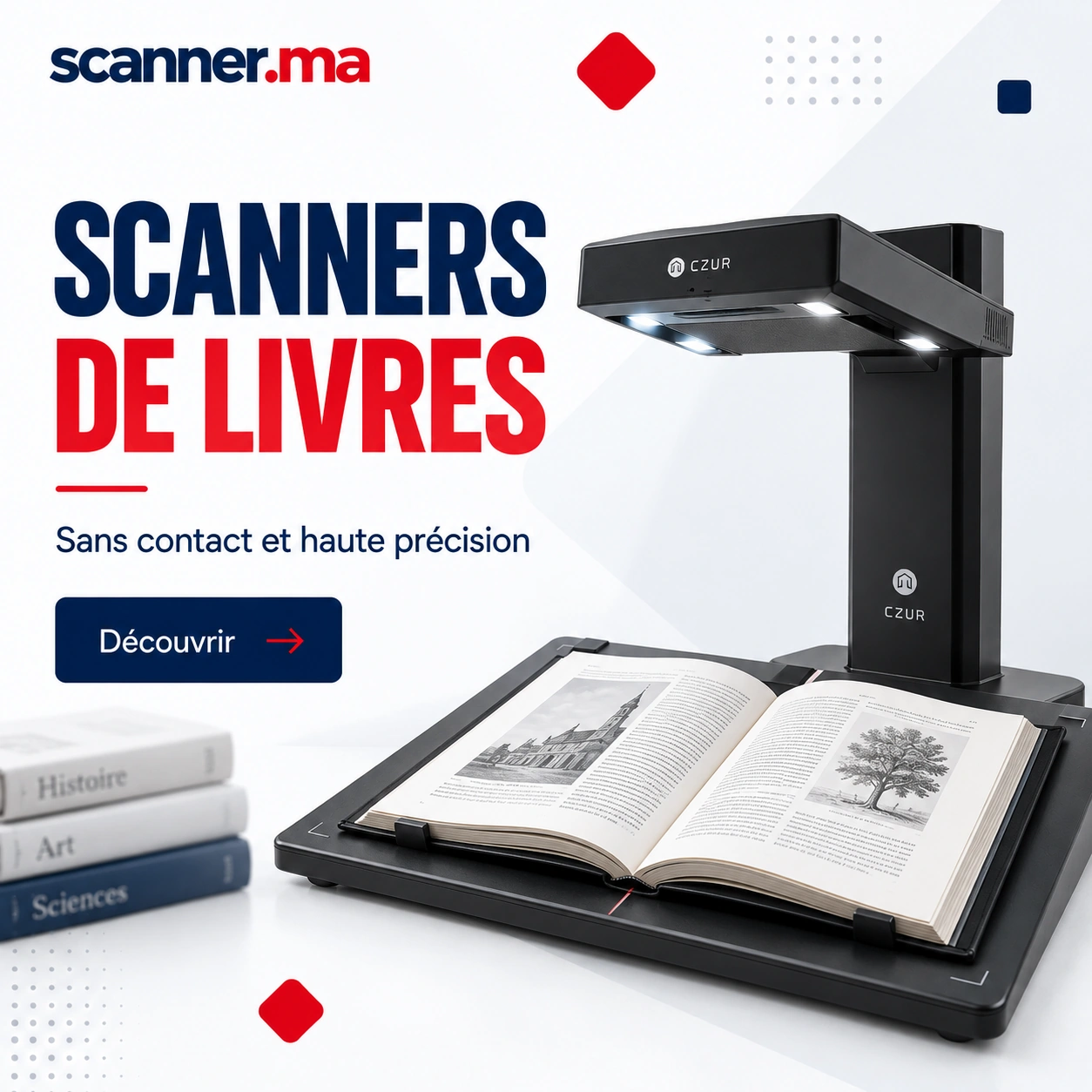 scanner de livre scanner.ma