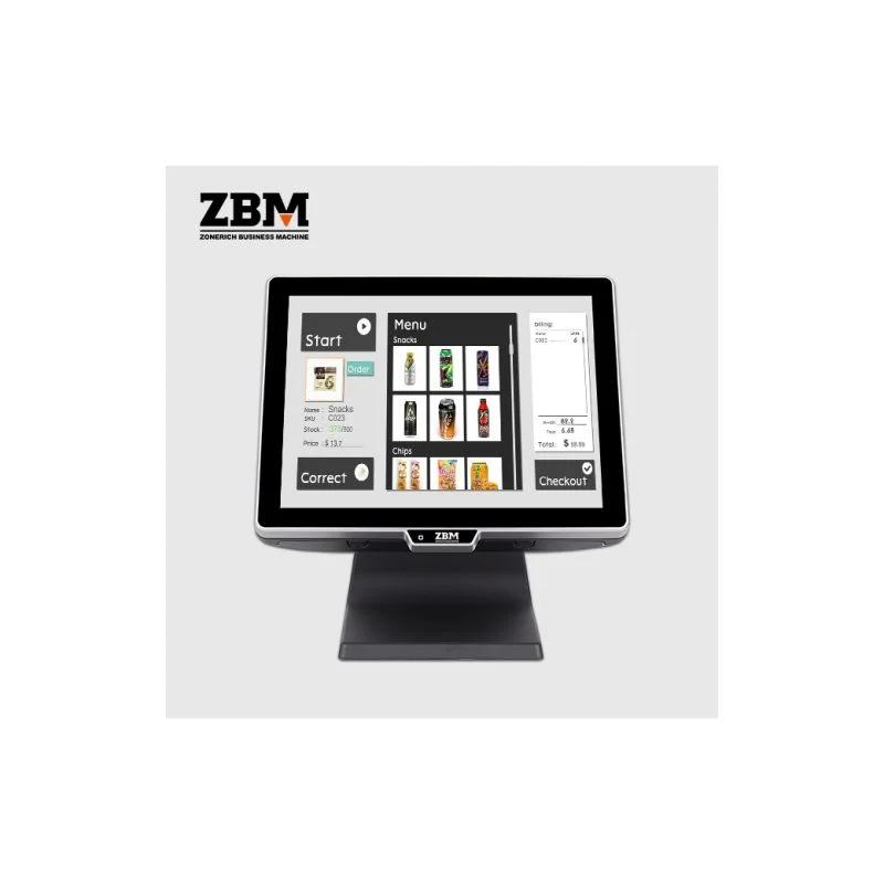 Terminal Point de Vente ZONERICH ZQ-T8550 15 pouces Terminal Point de Vente ZONERICH ZQ-T8550 15